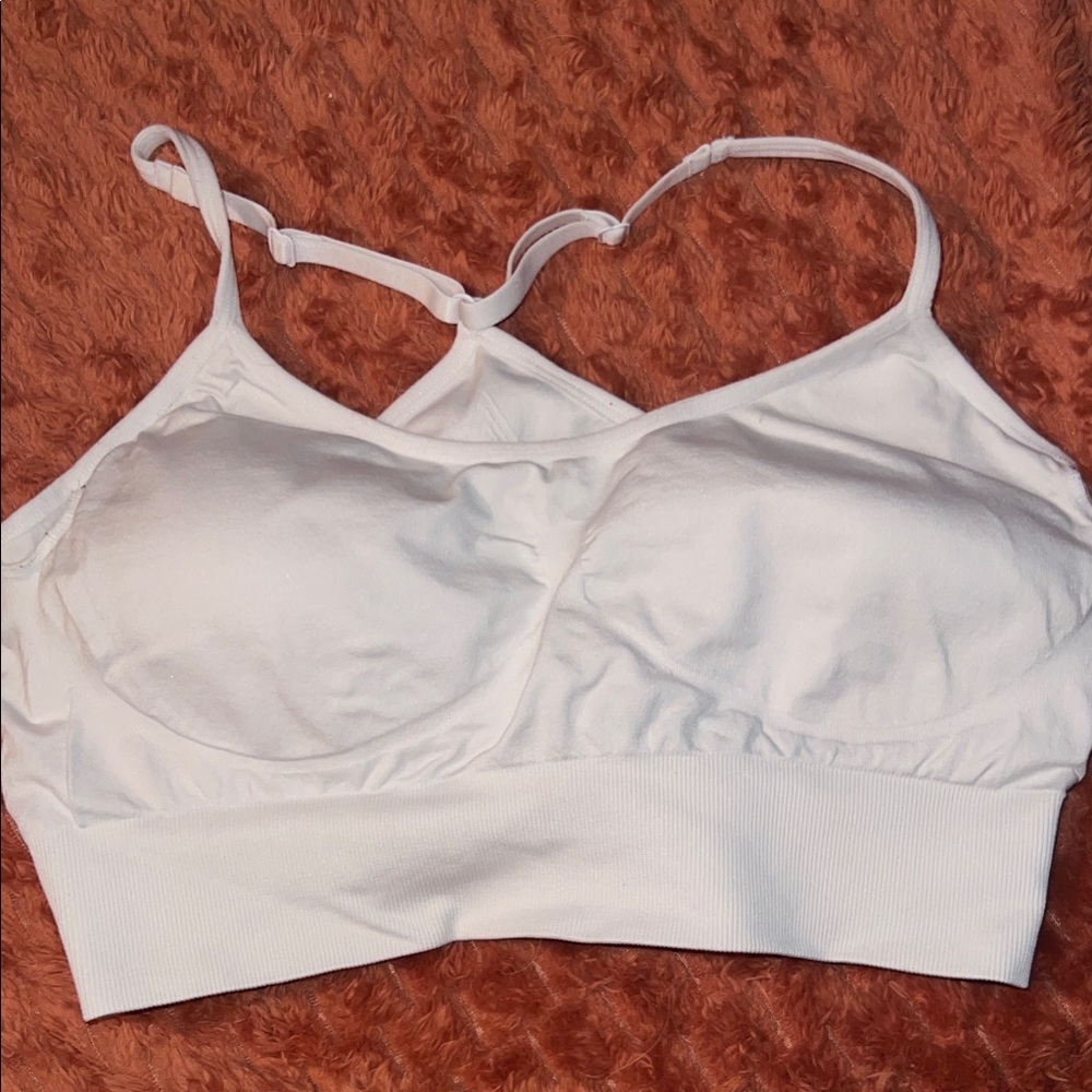 Classic White Women's Bra